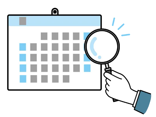 calendar-in-circle